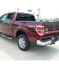 ford f 150 2010 dk  red xlt flex fuel 8 cylinders 4 wheel drive automatic with overdrive 77706