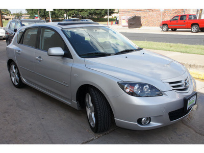mazda mazda3 2006 silver hatchback s touring gasoline 4 cylinders front wheel drive 5 speed manual 78757