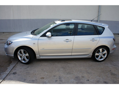 mazda mazda3 2006 silver hatchback s touring gasoline 4 cylinders front wheel drive 5 speed manual 78757