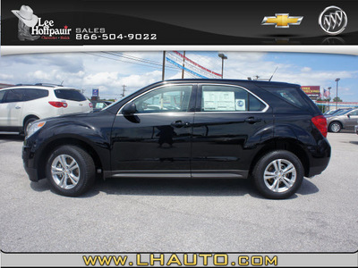 chevrolet equinox 2013 black ls gasoline 4 cylinders front wheel drive automatic 78654
