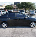ford focus 2007 black sedan zx4 ses gasoline 4 cylinders front wheel drive automatic 78205