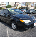 saturn ion 2004 black coupe 2 gasoline 4 cylinders dohc front wheel drive manual 78205
