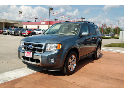 ford escape 2011 blue suv limited flex fuel 6 cylinders front wheel drive automatic with overdrive 77706