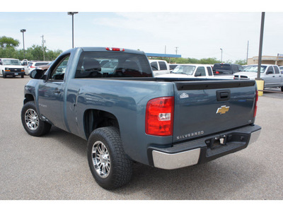 chevrolet silverado 1500 2009 blue gasoline 6 cylinders 2 wheel drive automatic 78539