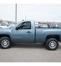 chevrolet silverado 1500 2009 blue gasoline 6 cylinders 2 wheel drive automatic 78539