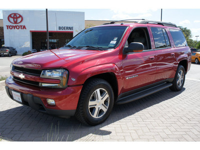 chevrolet trailblazer ext 2004 red suv lt 8 cylinders automatic 78006