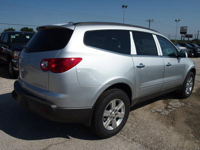 chevrolet traverse 2012 silver lt gasoline 6 cylinders front wheel drive automatic 78064