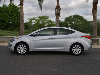 hyundai elantra 2011 silver sedan gls gasoline 4 cylinders front wheel drive automatic 78550