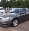 chrysler 200 2012 dk  gray sedan touring flex fuel 6 cylinders front wheel drive shiftable automatic 77515