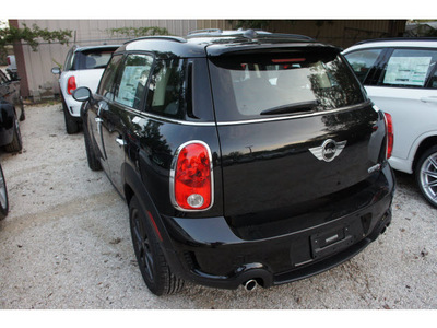mini cooper countryman 2012 black s gasoline 4 cylinders front wheel drive automatic 78729