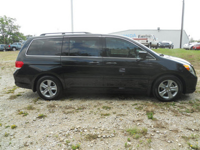 honda odyssey 2009 black van touring gasoline 6 cylinders front wheel drive automatic 75606