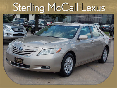 toyota camry 2007 tan sedan xle gasoline 4 cylinders front wheel drive automatic with overdrive 77074