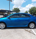 toyota corolla 2010 blue sedan s gasoline 4 cylinders front wheel drive automatic with overdrive 77074