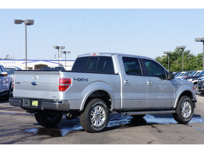 ford f 150 2012 silver lariat flex fuel 8 cylinders 4 wheel drive automatic 79407