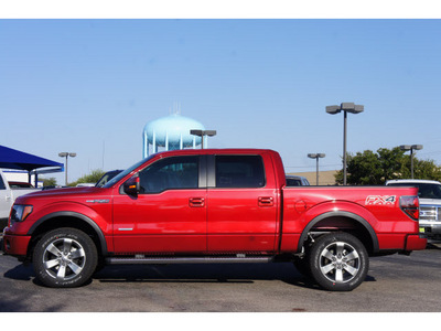 ford f 150 2012 red fx4 gasoline 6 cylinders 4 wheel drive automatic 79407