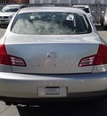 infiniti g35 2003 silver sedan gasoline 6 cylinders rear wheel drive 06019