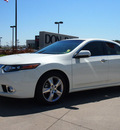 acura tsx 2011 white sedan gasoline 4 cylinders front wheel drive automatic 76018