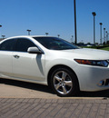 acura tsx 2011 white sedan gasoline 4 cylinders front wheel drive automatic 76018