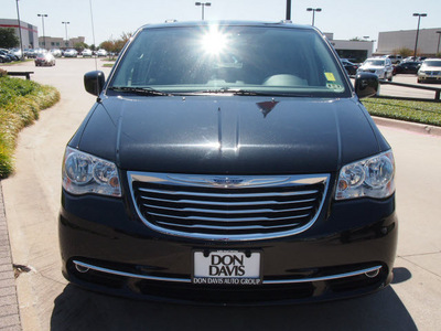 chrysler town and country 2012 black van touring flex fuel 6 cylinders front wheel drive automatic 76018