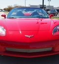 chevrolet corvette 2005 red gasoline 8 cylinders rear wheel drive automatic 76018