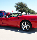 chevrolet corvette 2005 red gasoline 8 cylinders rear wheel drive automatic 76018