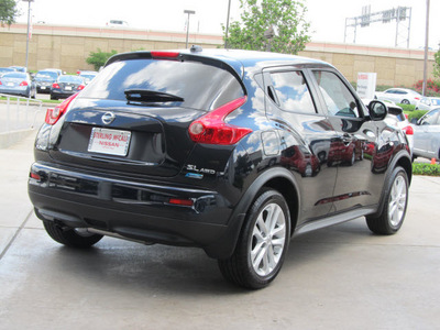 nissan juke 2012 black sl gasoline 4 cylinders all whee drive shiftable automatic 77477