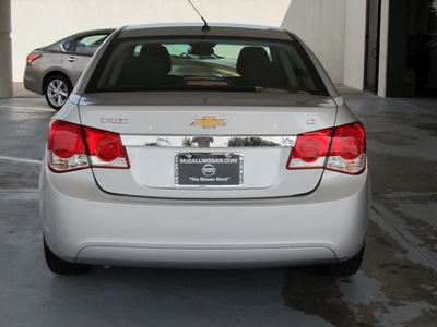 chevrolet cruze 2011 silver sedan lt gasoline 4 cylinders front wheel drive shiftable automatic 77477