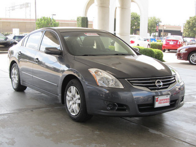 nissan altima 2010 dk  gray sedan 2 5 s gasoline 4 cylinders front wheel drive shiftable automatic 77477