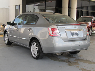 nissan sentra 2011 silver sedan 2 0 s gasoline 4 cylinders front wheel drive cont  variable trans  77477