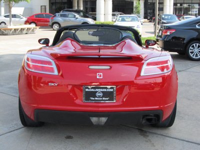 saturn sky 2008 red gasoline 4 cylinders rear wheel drive automatic with overdrive 77477