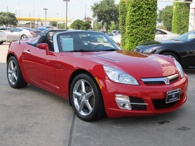 saturn sky 2008 red gasoline 4 cylinders rear wheel drive automatic with overdrive 77477