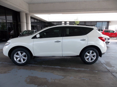 nissan murano 2009 off white suv sl gasoline 6 cylinders front wheel drive automatic with overdrive 77477