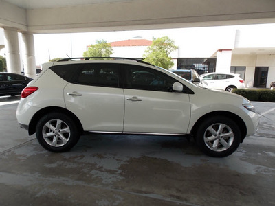 nissan murano 2009 off white suv sl gasoline 6 cylinders front wheel drive automatic with overdrive 77477