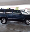 jeep commander 2010 blue suv sport gasoline 6 cylinders 2 wheel drive shiftable automatic 77477