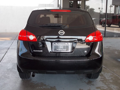 nissan rogue 2009 black suv s gasoline 4 cylinders front wheel drive automatic with overdrive 77477