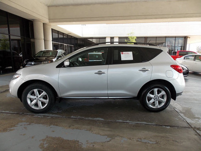 nissan murano 2009 silver suv sl gasoline 6 cylinders front wheel drive automatic with overdrive 77477