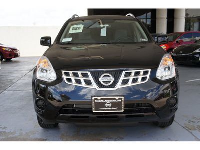 nissan rogue 2013 black sl gasoline 4 cylinders front wheel drive automatic 77477