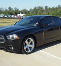 dodge charger 2012 black sedan sxt plus gasoline 6 cylinders rear wheel drive automatic 77656
