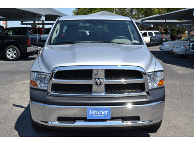 ram 1500 2011 silver pickup truck st gasoline 6 cylinders 2 wheel drive automatic 76401