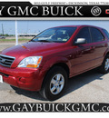 kia sorento 2008 dk  red suv gasoline 6 cylinders rear wheel drive automatic with overdrive 77539