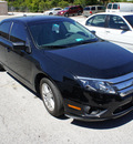 ford fusion 2012 black sedan s gasoline 4 cylinders front wheel drive automatic 75062