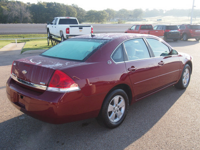 chevrolet impala 2008 red sedan lt flex fuel 6 cylinders front wheel drive automatic 77859