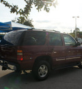 chevrolet tahoe 2002 red suv lt flex fuel 8 cylinders rear wheel drive 4 speed automatic 76210