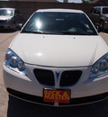 pontiac g6 2007 white gt gasoline 6 cylinders front wheel drive automatic 77375