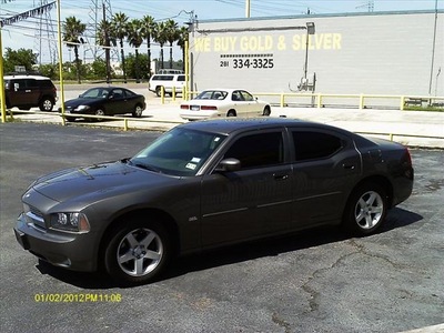 dodge charger 2010 dk  gray sedan sxt gasoline 6 cylinders rear wheel drive automatic 77565