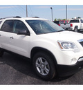 gmc acadia 2012 white suv sl gasoline 6 cylinders front wheel drive automatic 77074