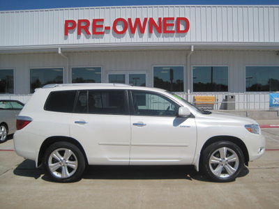 toyota highlander 2010 white suv limited gasoline 6 cylinders front wheel drive automatic 77301