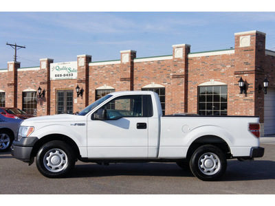 ford f 150 2010 white xl gasoline 8 cylinders 2 wheel drive automatic 79065