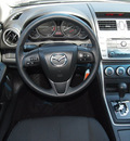 mazda mazda6 2012 black sedan i sport gasoline 4 cylinders front wheel drive automatic 75080