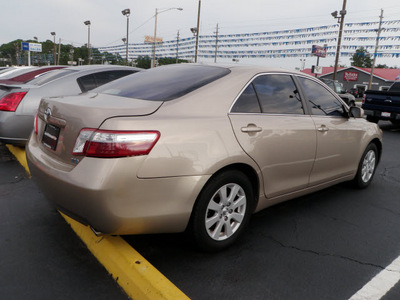 toyota camry hybrid 2007 tan sedan hybrid 4 cylinders front wheel drive automatic 32401